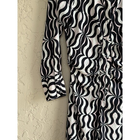 River Island London Black Gold Statement Abstract Art Women Sz 12 Jumpsuit Funky - Picture 7 of 11